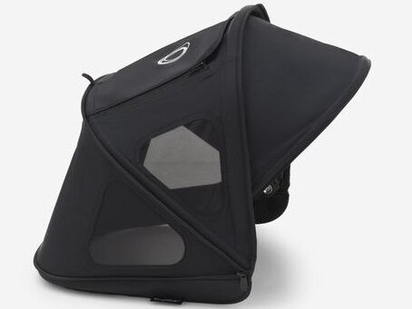 Bugaboo Dragonfly vasaros stogelis / breezy sun canopy Midnight black Bugaboo Dragonfly vasaros stogelis / breezy sun canopy Midnight black