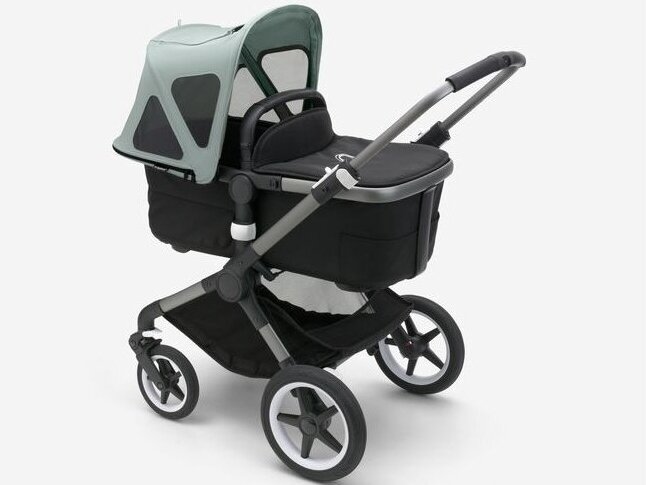 Bugaboo Fox/ Fox 2/ Fox 3/ Fox5 / Fox Cub/ Cameleon 3/ Lynx vasaros stogelis breezy Pine green  1