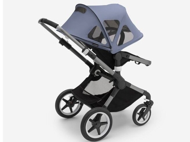 Bugaboo Fox/ Fox 2/ Fox 3/ Fox5 / Fox Cub/ Cameleon 3/ Lynx vasaros stogelis breezy Seaside blue 5 Bugaboo Fox/ Fox 2/ Fox 3/ Fox5 / Fox Cub/ Cameleon 3/ Lynx vasaros stogelis breezy Seaside blue 5