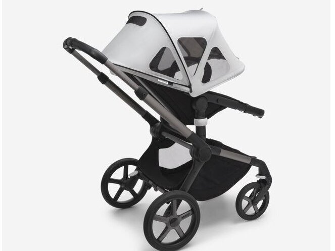 Bugaboo Fox/ Fox 2/ Fox 3/ Fox5 / Fox Cub/ Cameleon 3/ Lynx breezy sun canopy Misty grey 2