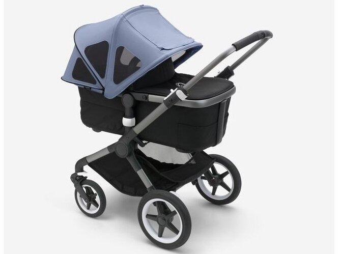 Bugaboo Fox/ Fox 2/ Fox 3/ Fox5 / Fox Cub/ Cameleon 3/ Lynx vasaros stogelis breezy Seaside blue 2 Bugaboo Fox/ Fox 2/ Fox 3/ Fox5 / Fox Cub/ Cameleon 3/ Lynx vasaros stogelis breezy Seaside blue 2