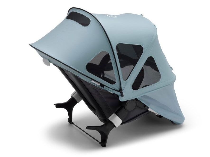 Bugaboo Fox 2 / Cameleon 3 vasarinis stogelis breezy sun canopy Vapor Blue 2 Bugaboo Fox 2 / Cameleon 3 vasarinis stogelis breezy sun canopy Vapor Blue 2