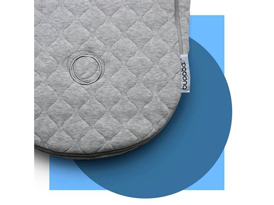 Bugaboo kūdikio vokelis, mova Light grey melange / Bugaboo newborn inlay 2 Bugaboo kūdikio vokelis, mova Light grey melange / Bugaboo newborn inlay 2