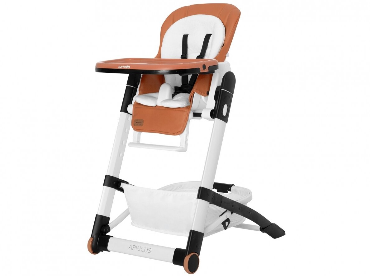 Carrello Apricus maitinimo kėdutė Pale Terracota Carrello Apricus maitinimo kėdutė Pale Terracota