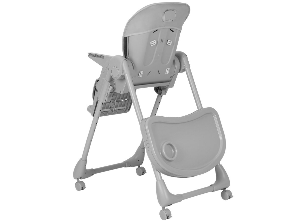 Carrello Lotus maitinimo kėdutė Alba Grey 1 Carrello Lotus maitinimo kėdutė Alba Grey 1