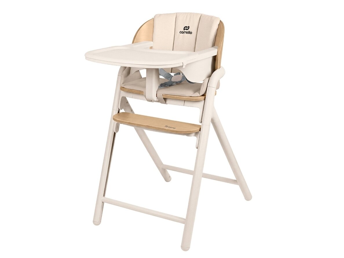 Carrello Tenero 3in1 maitinimo kėdutė Olympus Beige Wooden Carrello Tenero 3in1 maitinimo kėdutė Olympus Beige Wooden