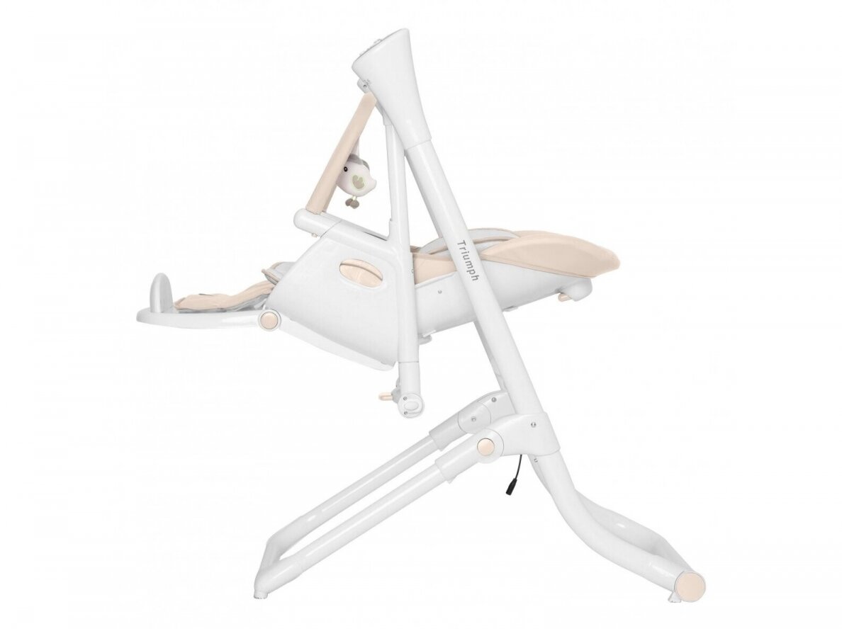 Carrello Triumph maitinimo kėdutė 2in1 Cocoa Brown 2 Carrello Triumph maitinimo kėdutė 2in1 Cocoa Brown 2