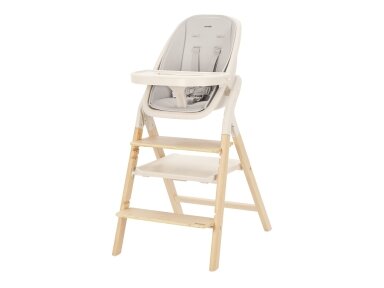 Lounger, high chair, attachable chair, and learning tower Ergo Linen Beige