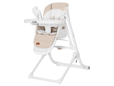 Carrello Triumph maitinimo kėdutė 2in1 Cream Beige