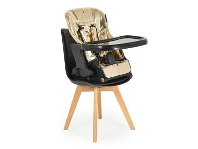Cangaroo Tiramisu maitinimo kėdutė 2in1 Gold limited edition 7 Cangaroo Tiramisu maitinimo kėdutė 2in1 Gold limited edition 7