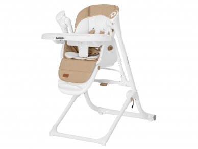 Carrello Triumph maitinimo kėdutė 2in1 Cocoa Brown Carrello Triumph maitinimo kėdutė 2in1 Cocoa Brown