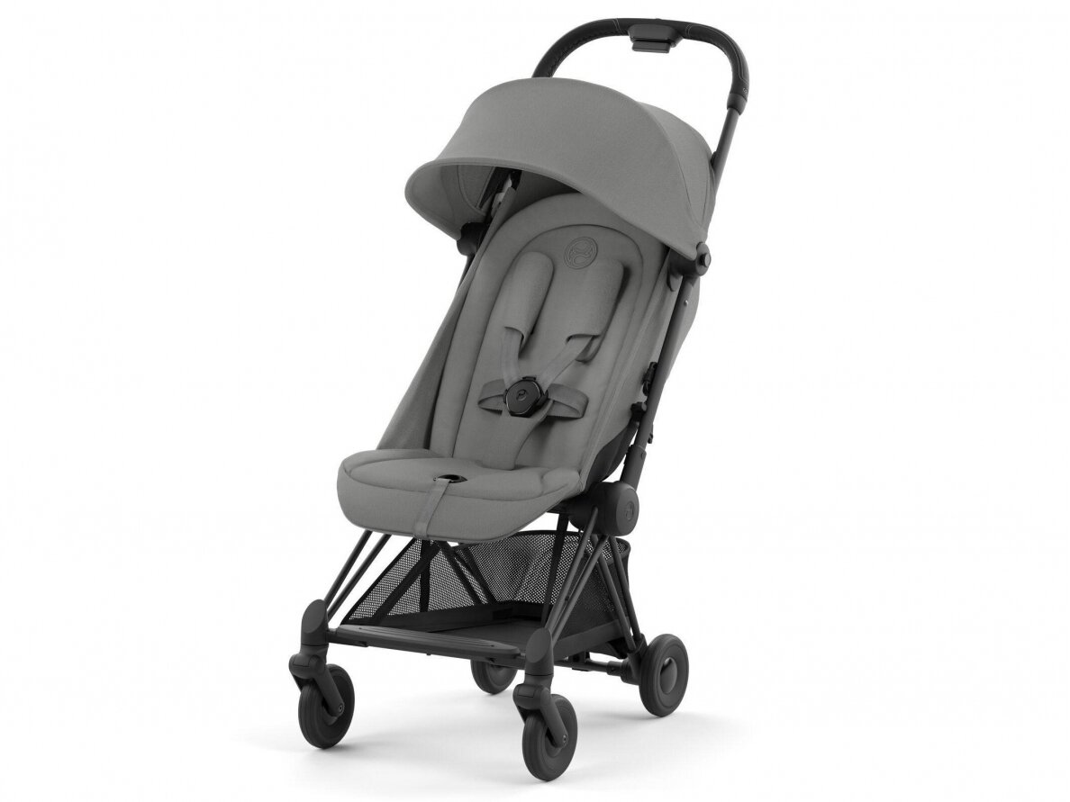 Cybex Coya vežimėlis Mirage Grey, matt black frame