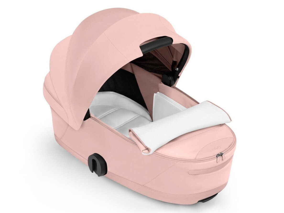 Cybex Mios/Coya Style Fold Lux lopšys Peach Pink 1 Cybex Mios/Coya Style Fold Lux lopšys Peach Pink 1