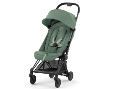 Cybex Coya vežimėlis Leaf Green, matt black frame