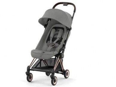 Cybex Coya vežimėlis Mirage Grey, rosegold frame 2 Cybex Coya vežimėlis Mirage Grey, rosegold frame 2