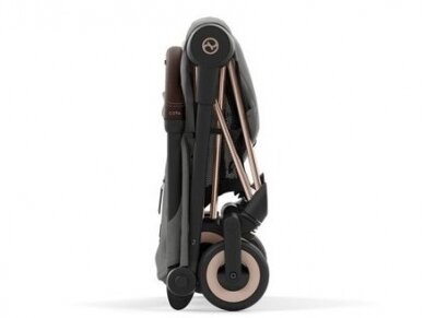 Cybex Coya stroller Mirage Grey, rosegold frame 5