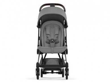 Cybex Coya vežimėlis Mirage Grey, chrome brown frame 2 Cybex Coya vežimėlis Mirage Grey, chrome brown frame 2