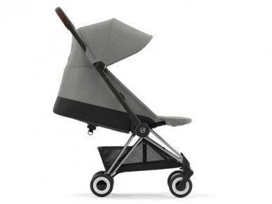 Cybex Coya stroller Mirage Grey, chrome brown frame 5