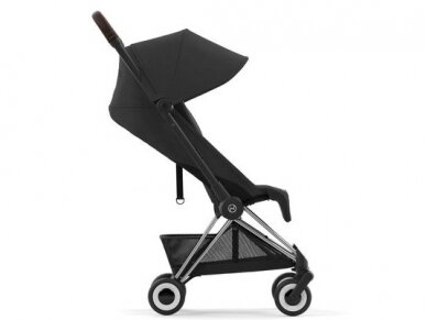 Cybex Coya stroller Sepia Black, chrome brown frame 4