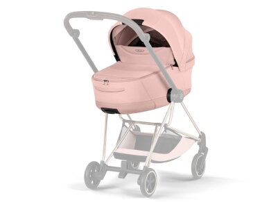Cybex Mios/Coya Style Fold Lux lopšys Peach Pink 3 Cybex Mios/Coya Style Fold Lux lopšys Peach Pink 3