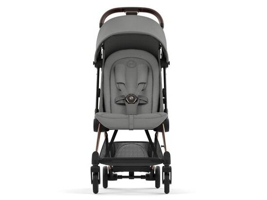 Cybex Coya vežimėlis Mirage Grey, rosegold frame 1 Cybex Coya vežimėlis Mirage Grey, rosegold frame 1