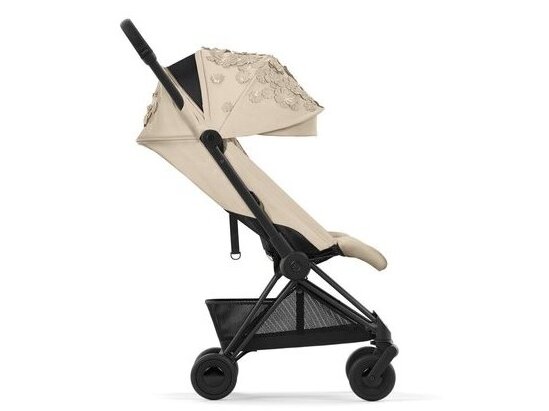 Cybex Coya vežimėlis Simply Flowers Beige, Matt Black frame 4