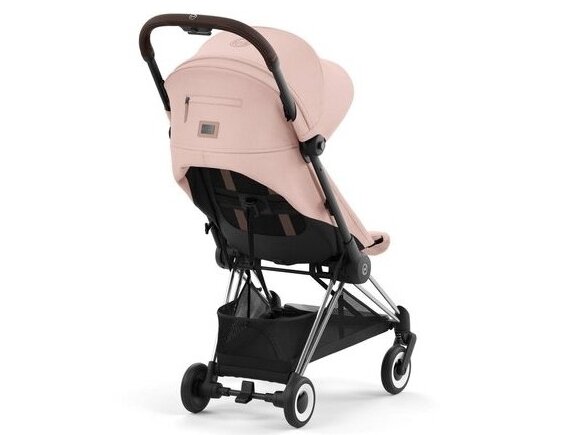 Cybex Coya stroller Peach Pink, chrome brown frame 5 Cybex Coya stroller Peach Pink, chrome brown frame 5