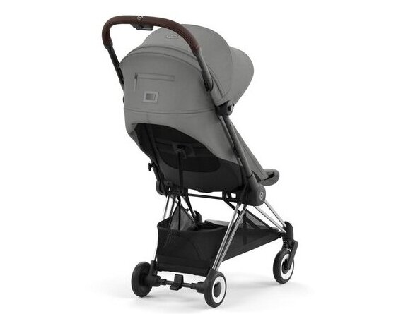 Cybex Coya vežimėlis Mirage Grey, chrome brown frame 6 Cybex Coya vežimėlis Mirage Grey, chrome brown frame 6