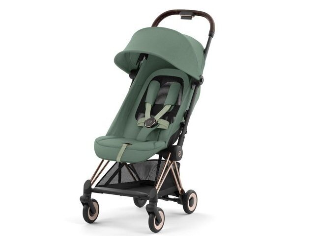Cybex Coya stroller Leaf Green, frame rose gold 2 Cybex Coya stroller Leaf Green, frame rose gold 2