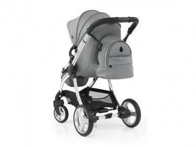 EGG mamos ir tėčio kuprinė Backpack Monument Grey 1 EGG mamos ir tėčio kuprinė Backpack Monument Grey 1