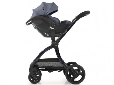 Egg SHELL automobilinė kėdutė 0-13kg i-size Chambray 1 Egg SHELL automobilinė kėdutė 0-13kg i-size Chambray 1