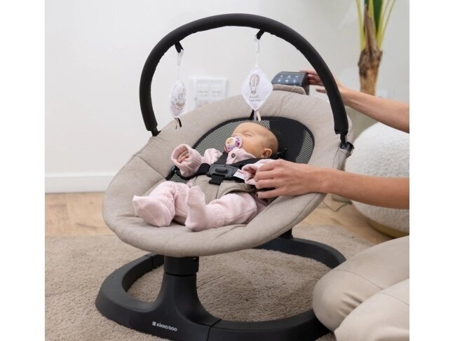 Electrical swing KikkaBoo Zazu Beige 3 Electrical swing KikkaBoo Zazu Beige 3