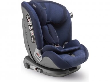 Inglesina Newton 1.2.3 Isofix automobilinė kėdutė 9 -36 kg Navy Inglesina Newton 1.2.3 Isofix automobilinė kėdutė 9 -36 kg Navy