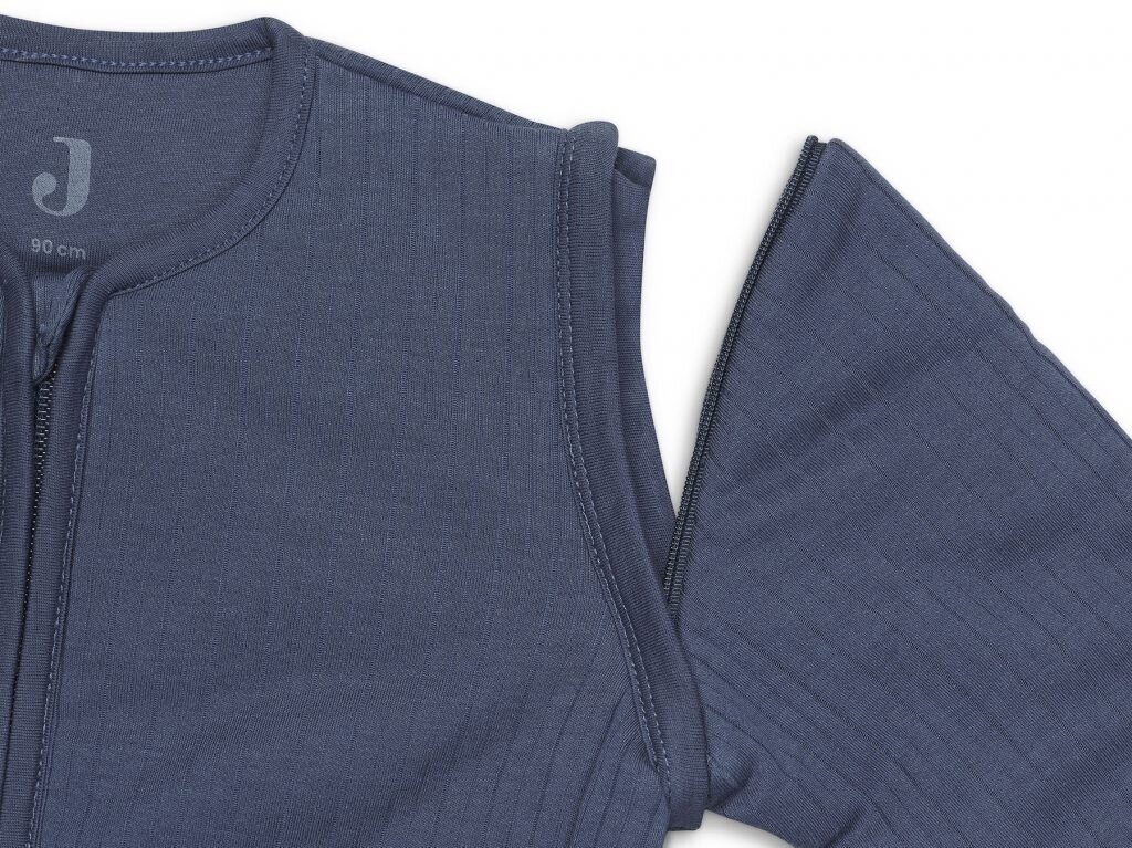 Jollein kūdikio miegmaišis su nusegamomis rankovėmis Basic Stripe Jeans Blue 70 cm 1 Jollein kūdikio miegmaišis su nusegamomis rankovėmis Basic Stripe Jeans Blue 70 cm 1