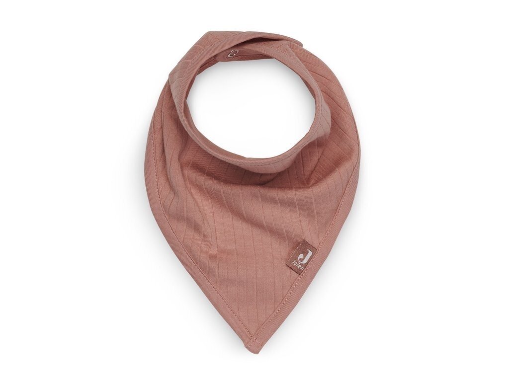 Jollein seilinukas Bib Bandana Basic Stripe Rose Wood 2 vnt. 4 Jollein seilinukas Bib Bandana Basic Stripe Rose Wood 2 vnt. 4