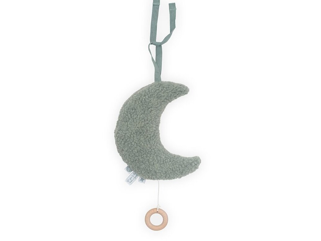 Jollein muzikinis kabinamas žaislas Moon Ash Green Jollein muzikinis kabinamas žaislas Moon Ash Green