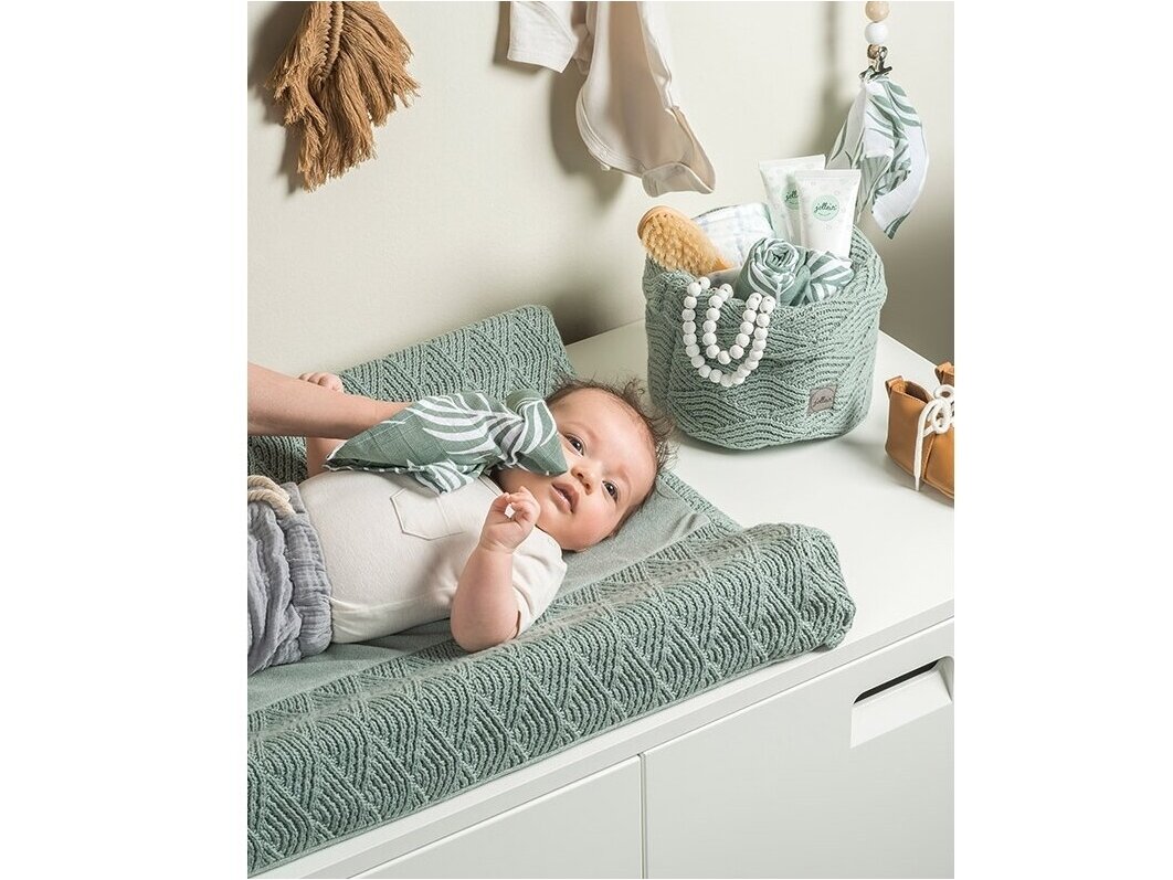 Комплект муслиновых пелёнок Jollein 115x115 Nature Ash Green 2 шт 2