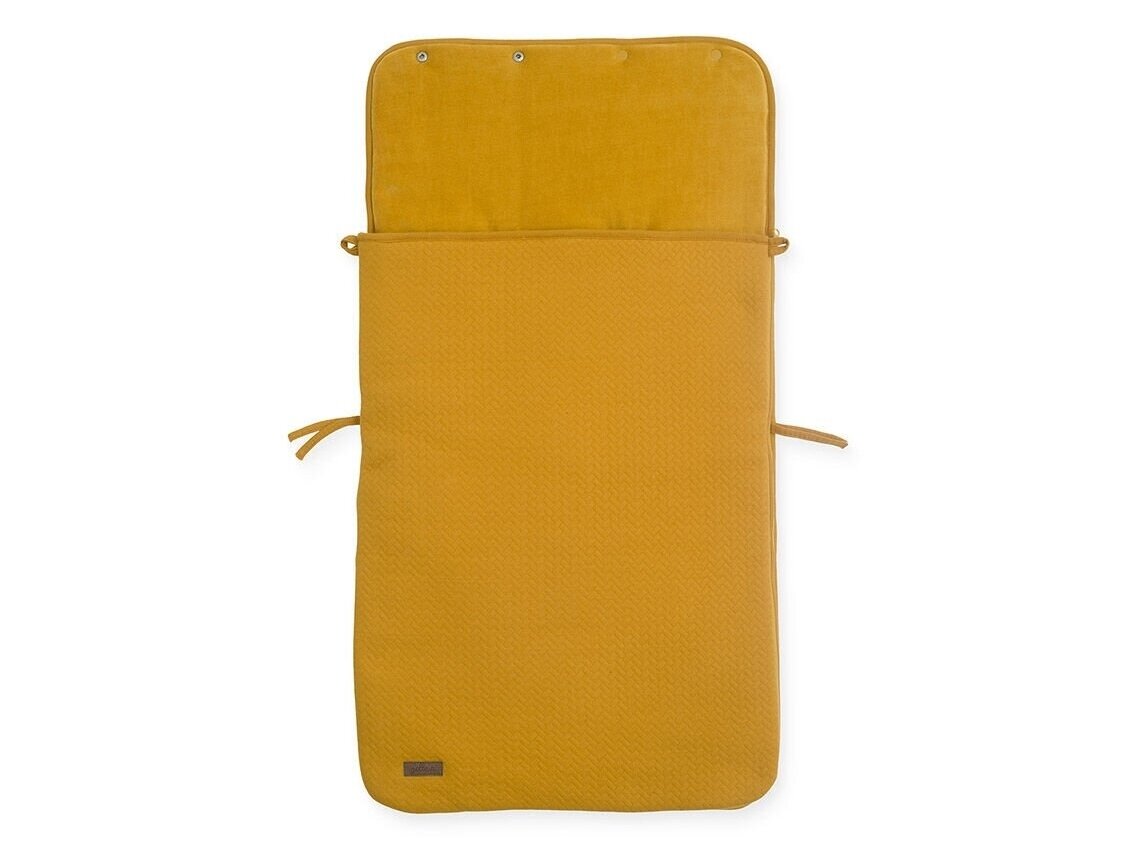 Jollein Brick Velvet Mustard  vokelis auomobilinei kėdutei, lopšiukui 2