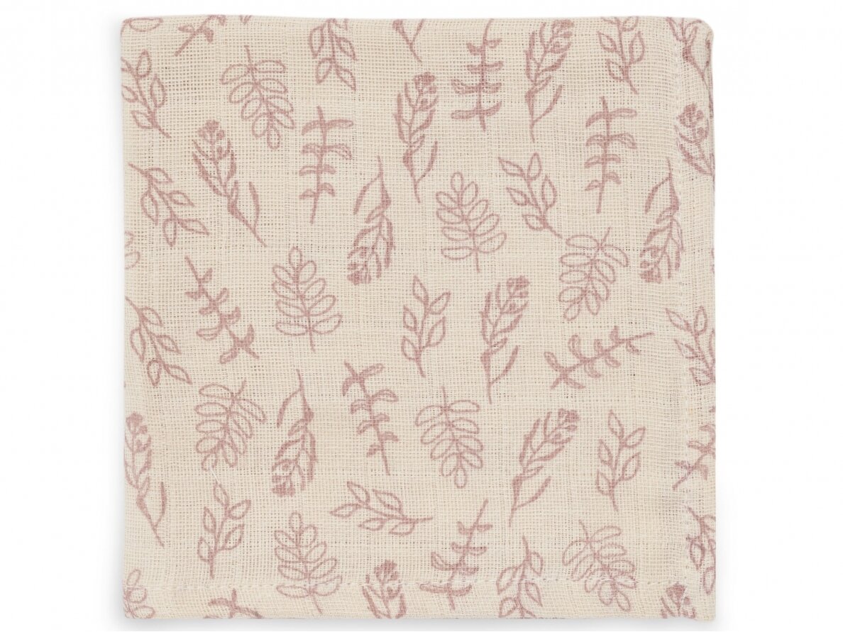 Комплект муслиновых пелёнок Jollein 31x31см Meadow Rosewood 3шт 1 Комплект муслиновых пелёнок Jollein 31x31см Meadow Rosewood 3шт 1