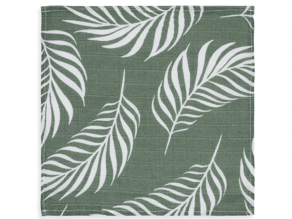 Jollein muslino audinio muslino merliukai 31x31 cm Nature Ash Green 3vnt 1 Jollein muslino audinio muslino merliukai 31x31 cm Nature Ash Green 3vnt 1