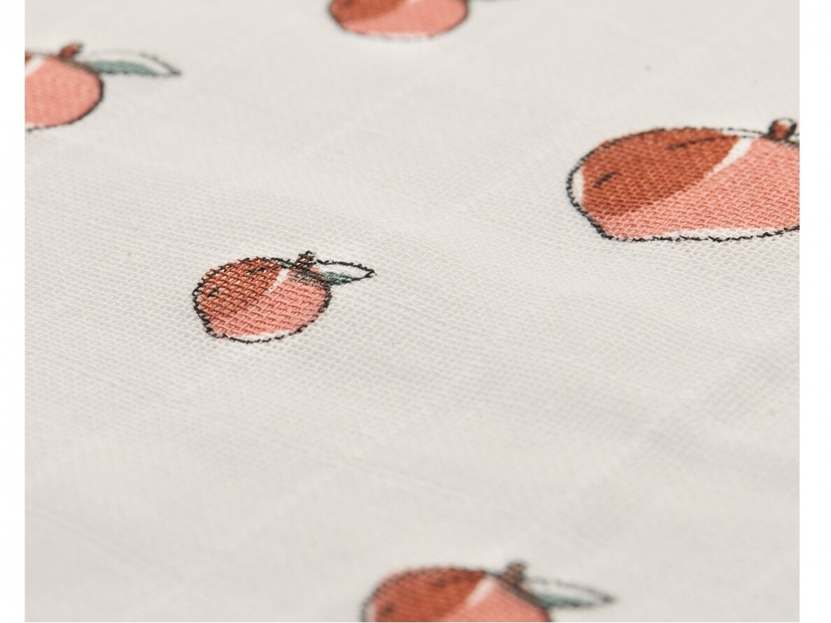 Jollein muslino merliukai 31x31 cm Peach 3vnt 2 Jollein muslino merliukai 31x31 cm Peach 3vnt 2