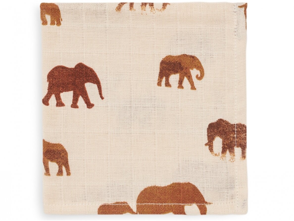 Jollein Hydrofilinių vystyklų rinkinys 115x115cm Savannah 2vnt. 2 Jollein Hydrofilinių vystyklų rinkinys 115x115cm Savannah 2vnt. 2