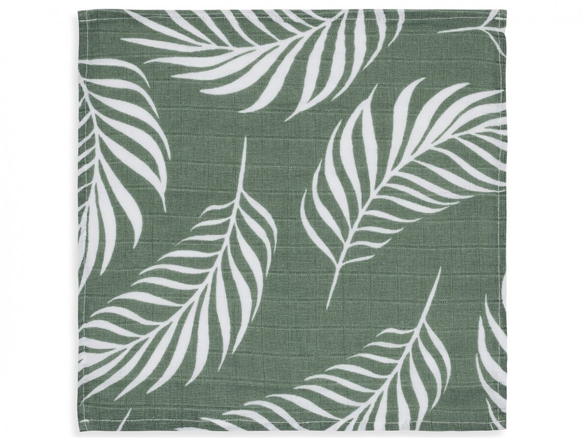 Комплект муслиновых пелёнок Jollein 115x115 Nature Ash Green 2 шт 1