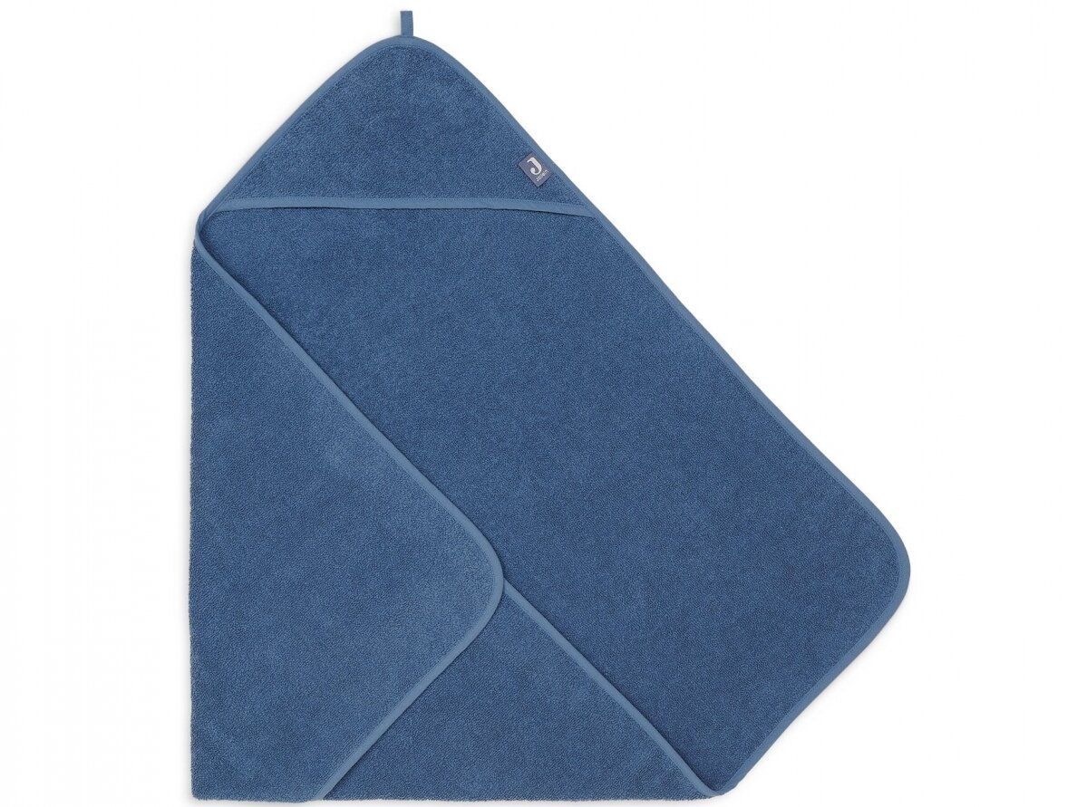 Jollein kilpinis rankšluostis su gobtuvu Terry Jeans Blue 75x75 cm Jollein kilpinis rankšluostis su gobtuvu Terry Jeans Blue 75x75 cm