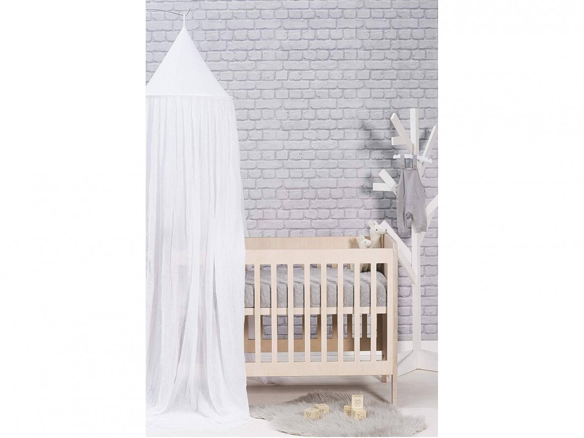 Jollein lovytės baldakimas Soft grey 245cm  1