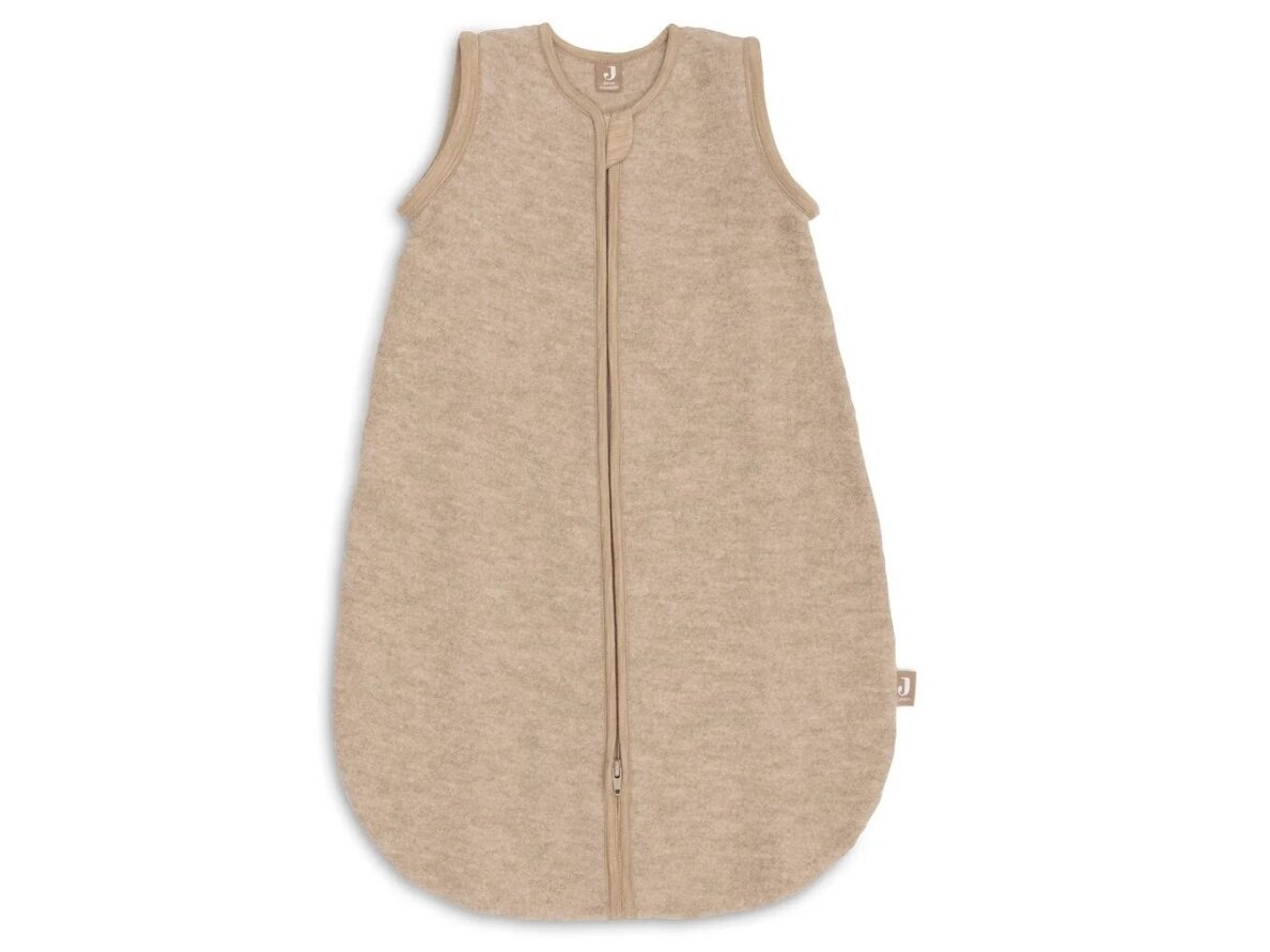 Jollein merino vilnos miegmaišis su nuimamos rankovėmis 90cm Felted Natural 2 - 2,5 TOG 1 Jollein merino vilnos miegmaišis su nuimamos rankovėmis 90cm Felted Natural 2 - 2,5 TOG 1