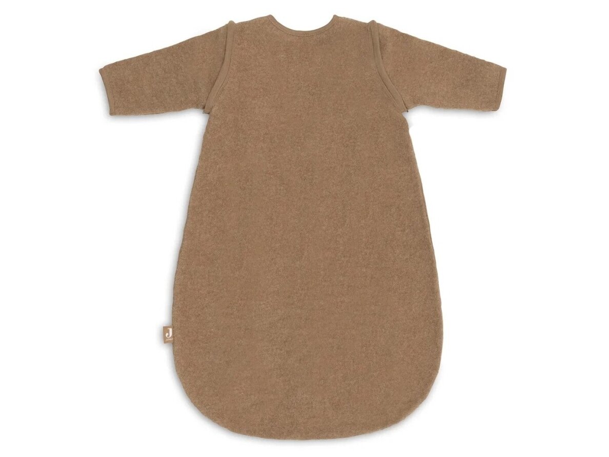 Jollein merino vilnos miegmaišis su nuimamos rankovėmis 60cm Dark Hazel  2 - 2,5 TOG  1