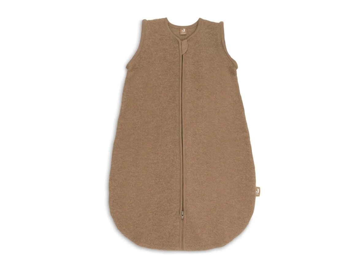 Jollein merino vilnos miegmaišis su nuimamos rankovėmis 60cm Dark Hazel  2 - 2,5 TOG  2