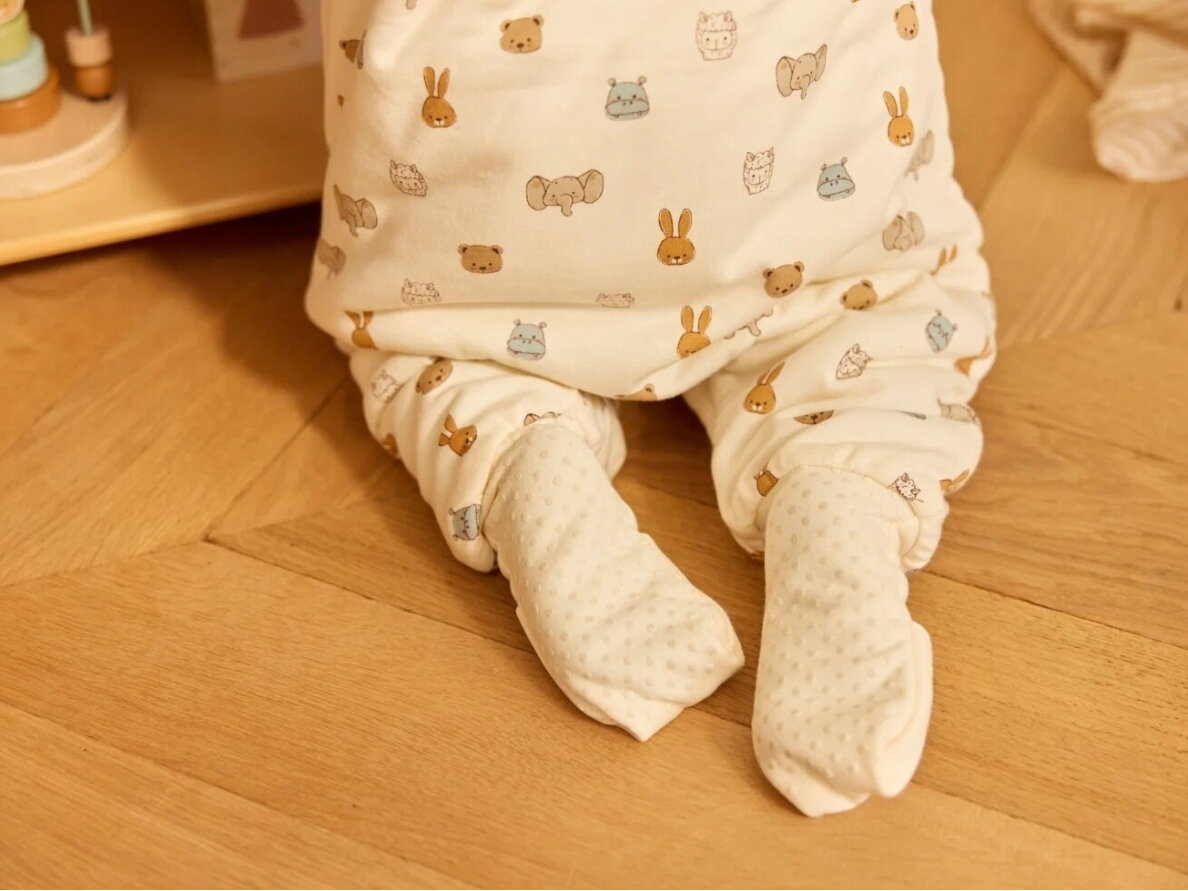 Sleeping bag with legs and removable sleeves 80/86cm Jollies Sand 80/86cm 3 Sleeping bag with legs and removable sleeves 80/86cm Jollies Sand 80/86cm 3