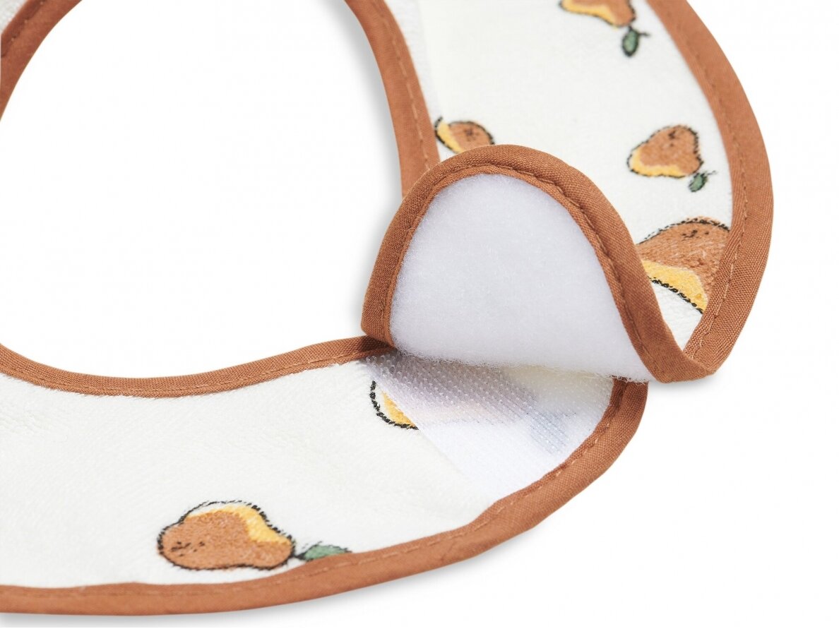 Комплект водонепроницаемых нагрудников Jollein Bib Pear Caramel 3 шт. 4